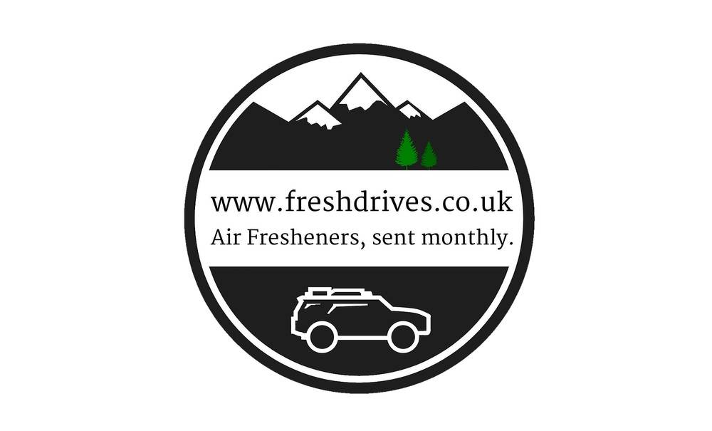 FRESH DRIVES LOGO - BUMPER STICKER