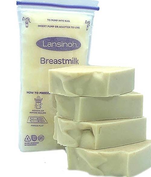 Custom Breastmilk Soap Loaf