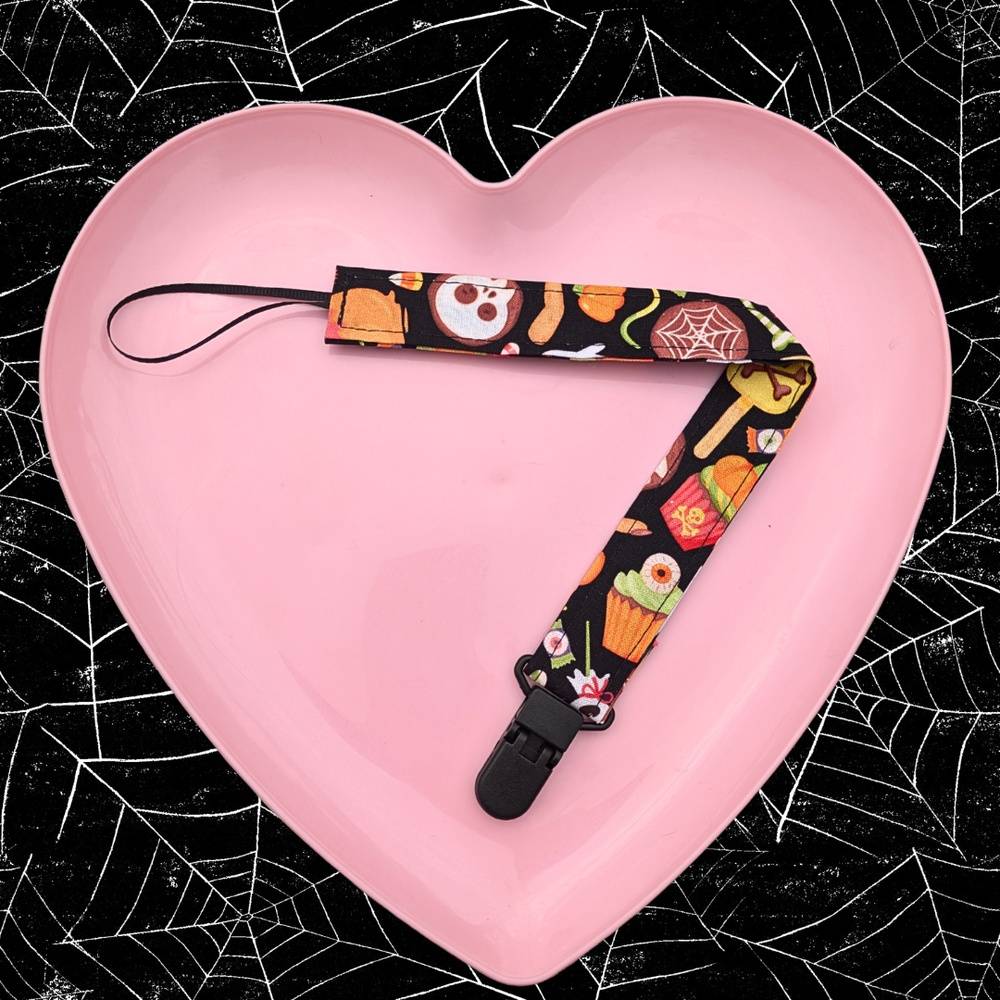 Haunted Desserts Pacifier Clip