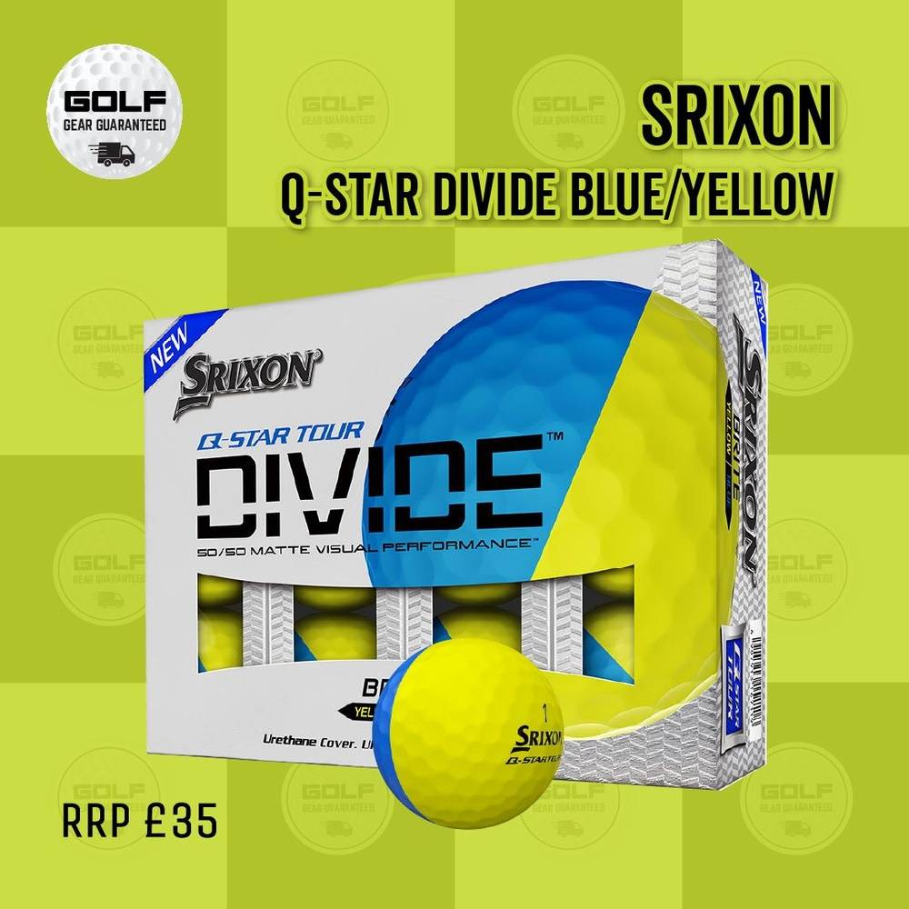 ONE OFF - SRIXON Q STAR DIVIDE BLUE/YELLOW