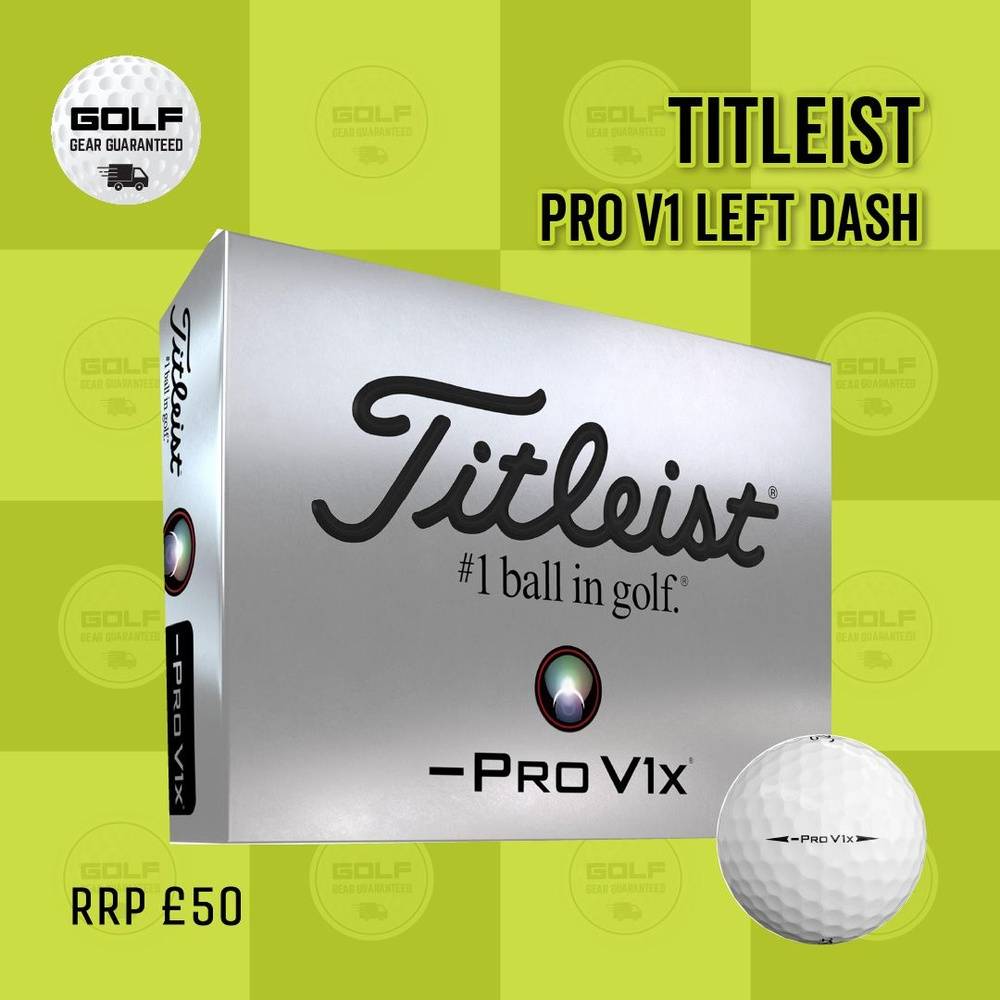 ONE OFF - TITLEIST PRO V1X LEFT DASH