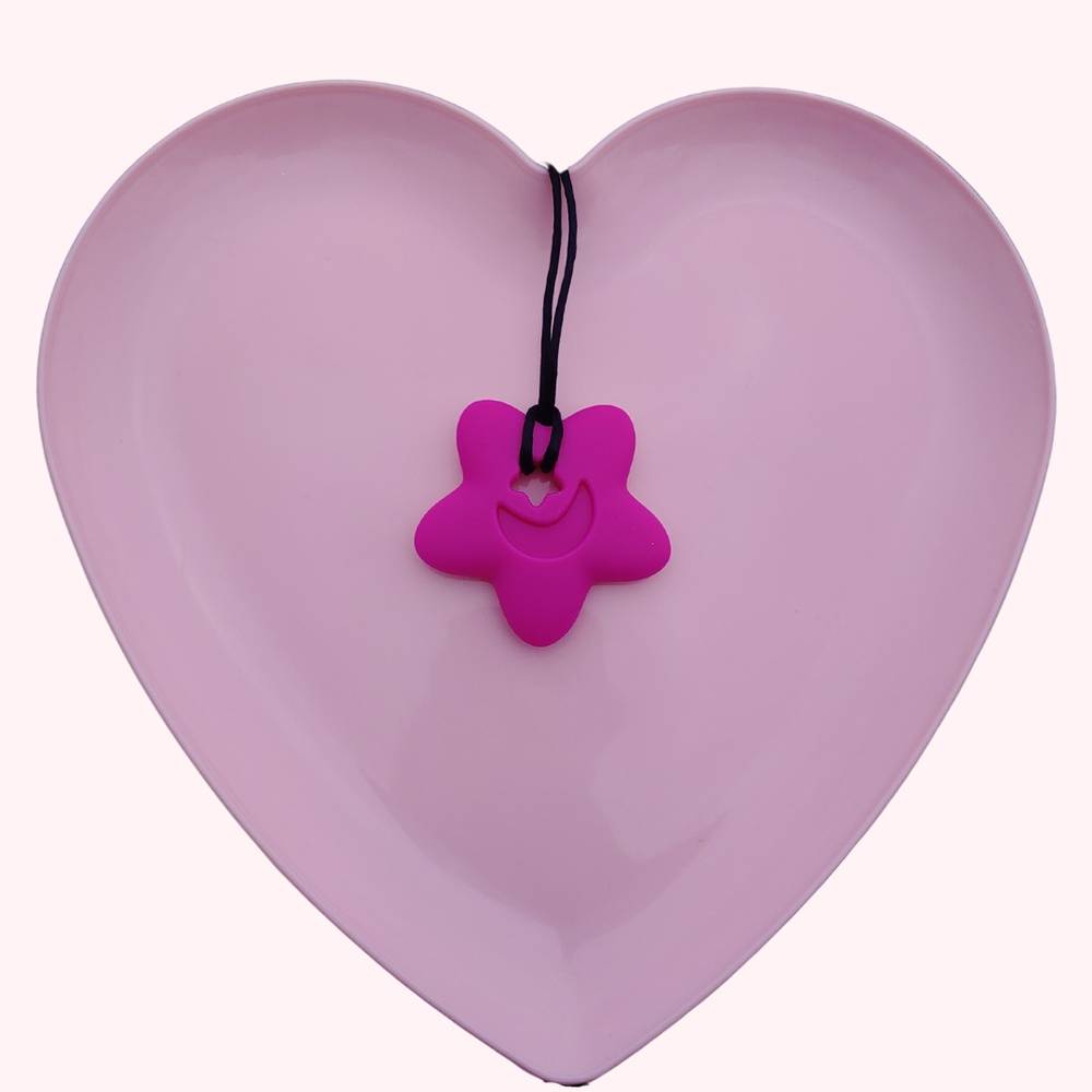 Magenta Star Chewelry Pendant