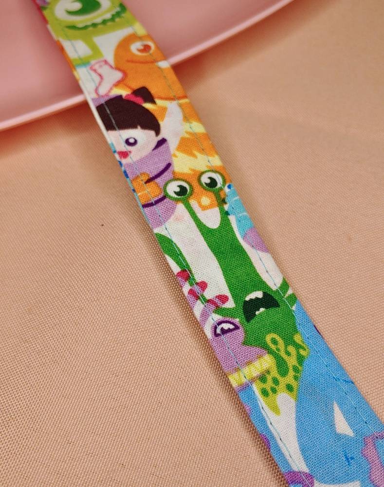 Monsters Pacifier Clip