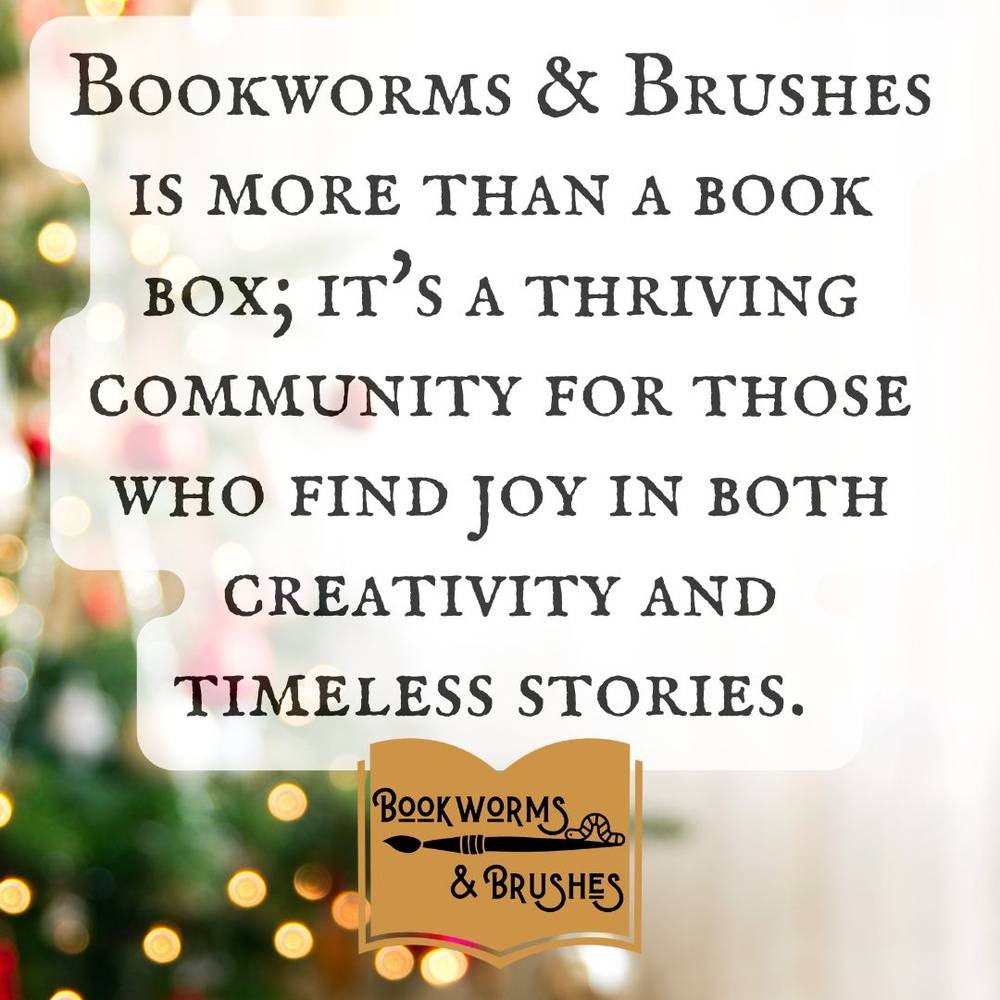 Bookworms & Brushes quarterly subscription