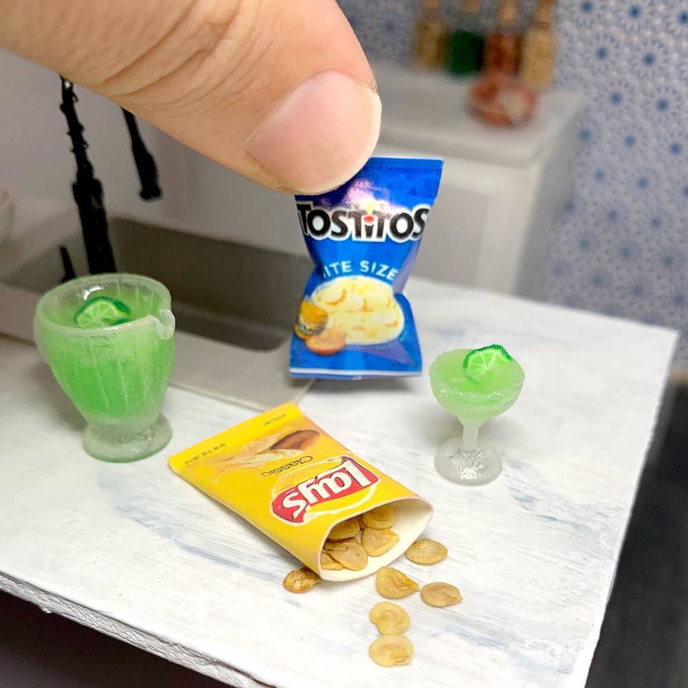 Miniature Bag of Chips - 1:12 Scale