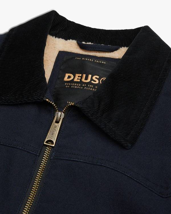 Deus Hawk Canvas Jacket - Black