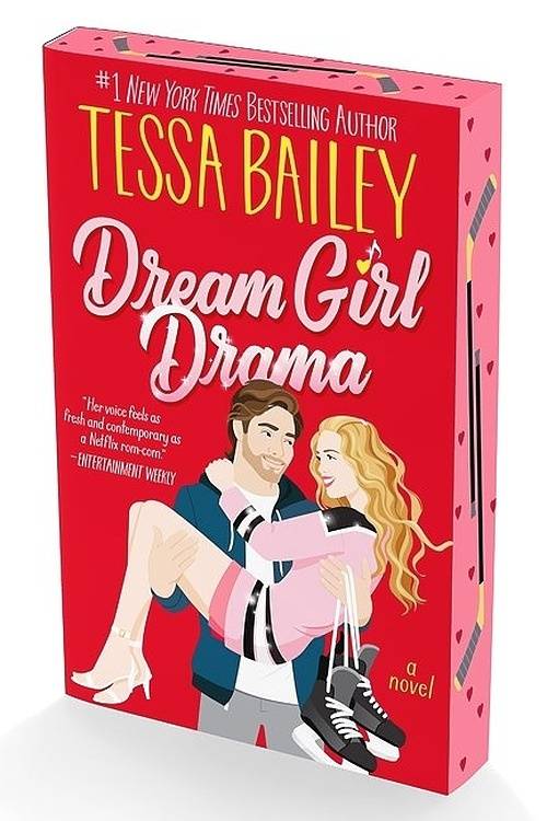 (2/4) *Stenciled Edges* Dream Girl Drama by Tessa Bailey Pre-Order