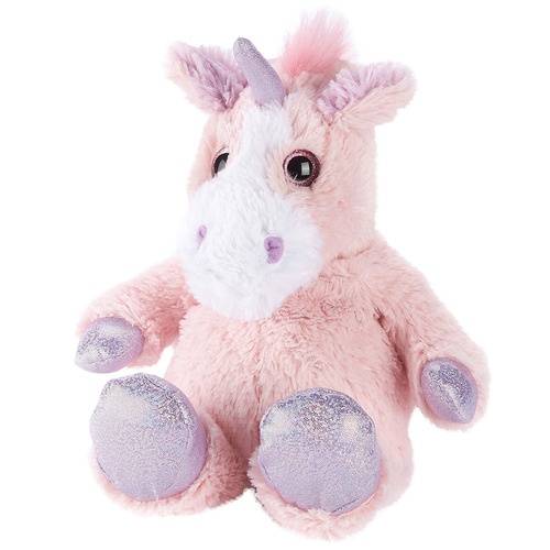 Warmies Sparkly Pink Unicorn Heat Pack Plush Toy