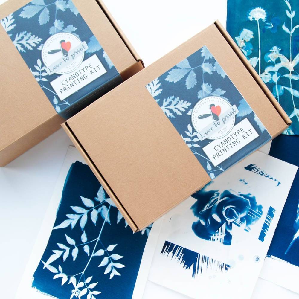 Solar Printing (Cyanotype) kit from Love To Print