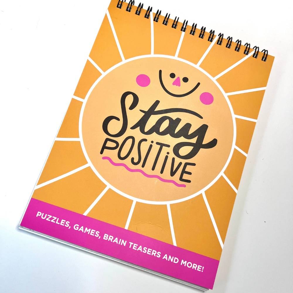 Stay Positive Puzzle Book