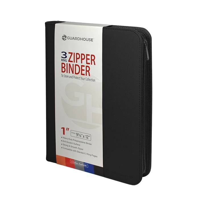 3 Ring Zipper Binder