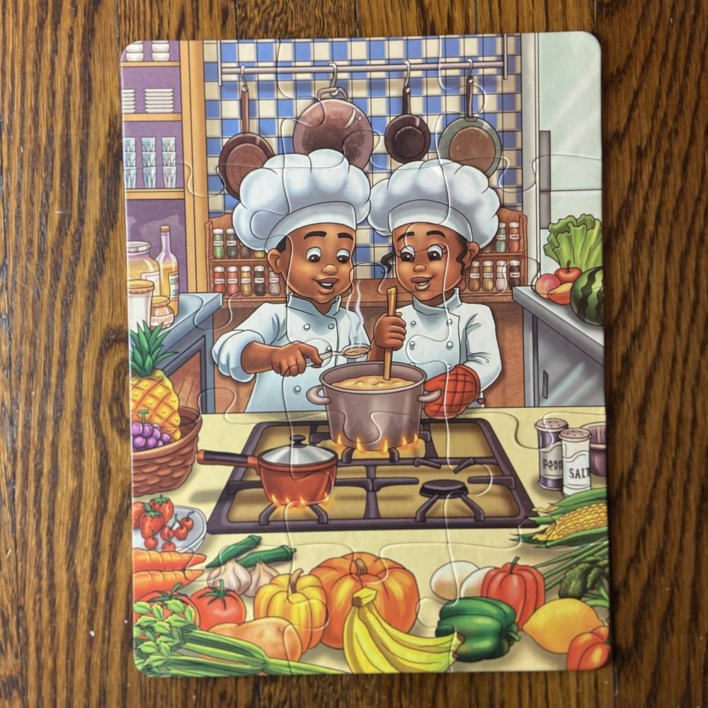 15 Piece Puzzle: Future Chefs