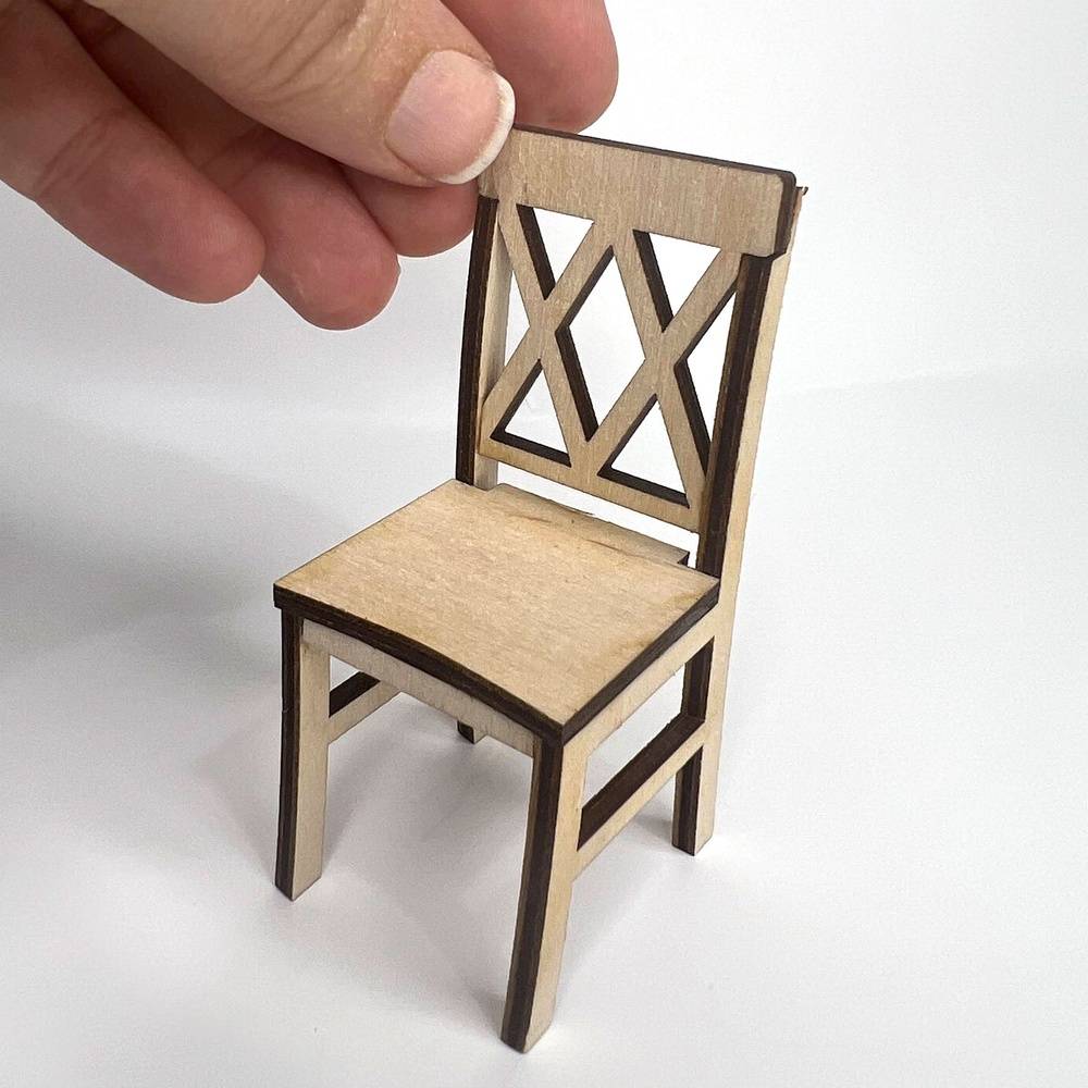 Miniature Computer Desk and Chair