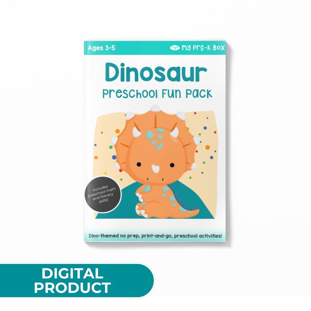 PRINT AT HOME: Dino Preschool Fun Pack