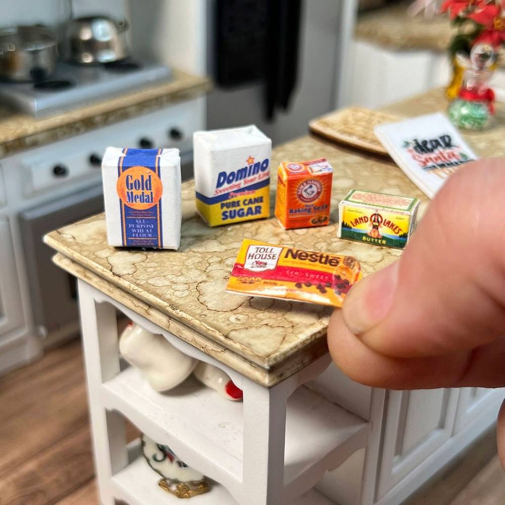 Miniature Baking Goods - 1:12 Scale