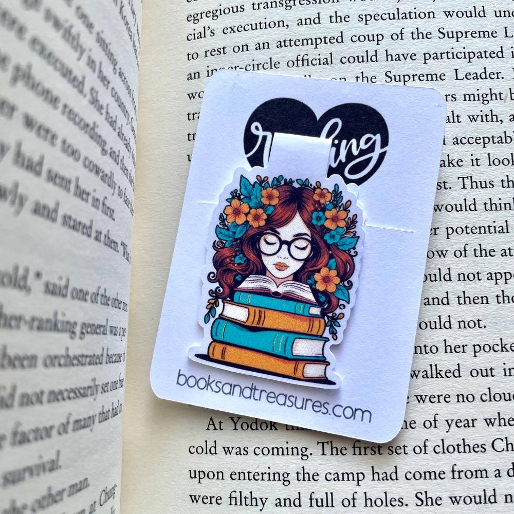 Bookish Girl Magnetic Bookmark