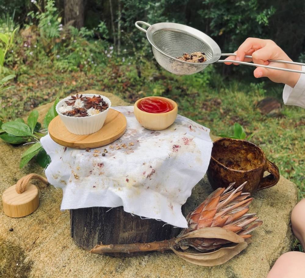 Nature Mail - Winter Tea Party Sensory Play Box