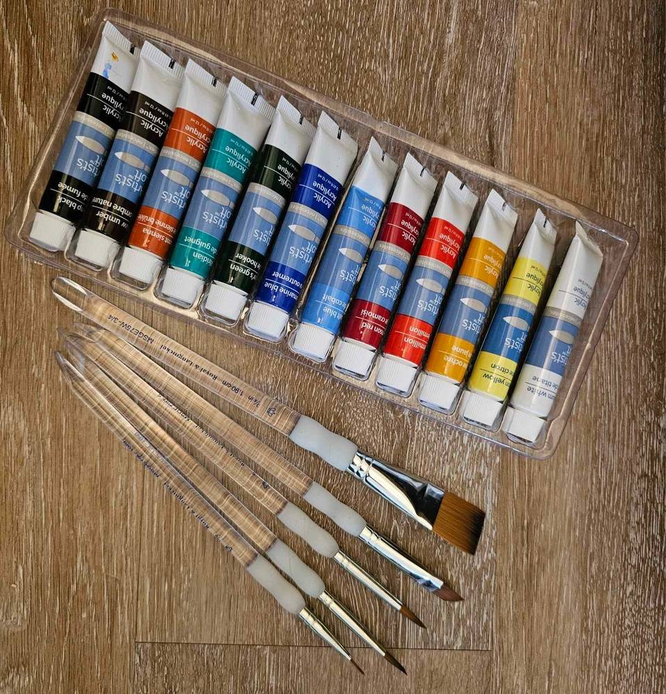 Paint & Brush Set- Add On