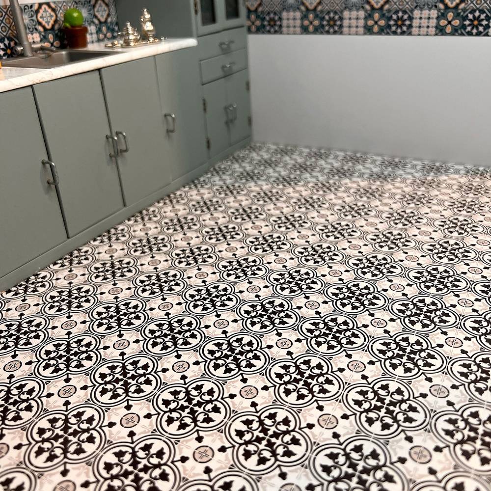 Printable Modern Tiling Flooring- Large