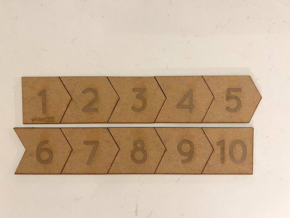 Number Order Tiles