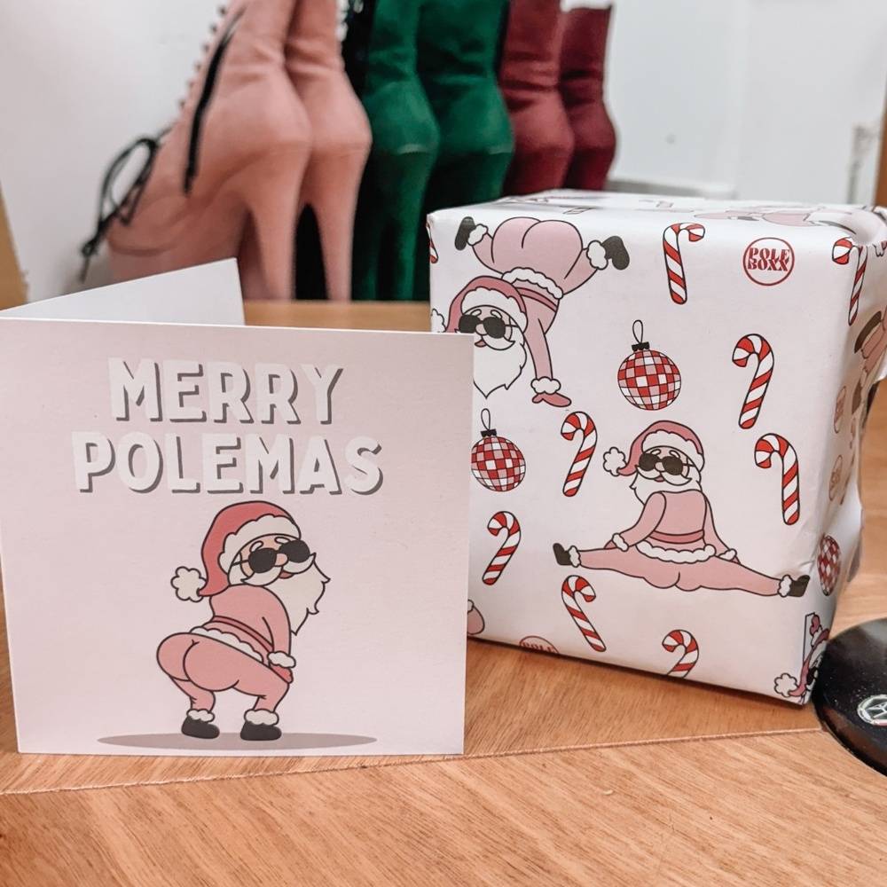 Ho Ho Ho Gift Wrap Set