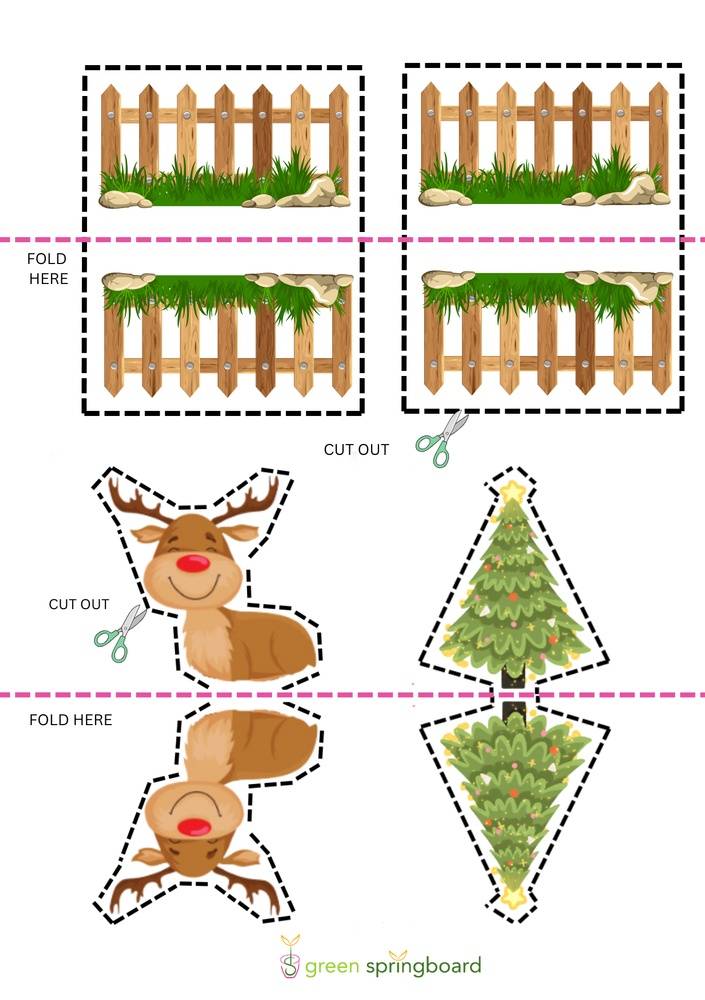 Grow your own reindeer food: Reindeer and Christmas tree kit