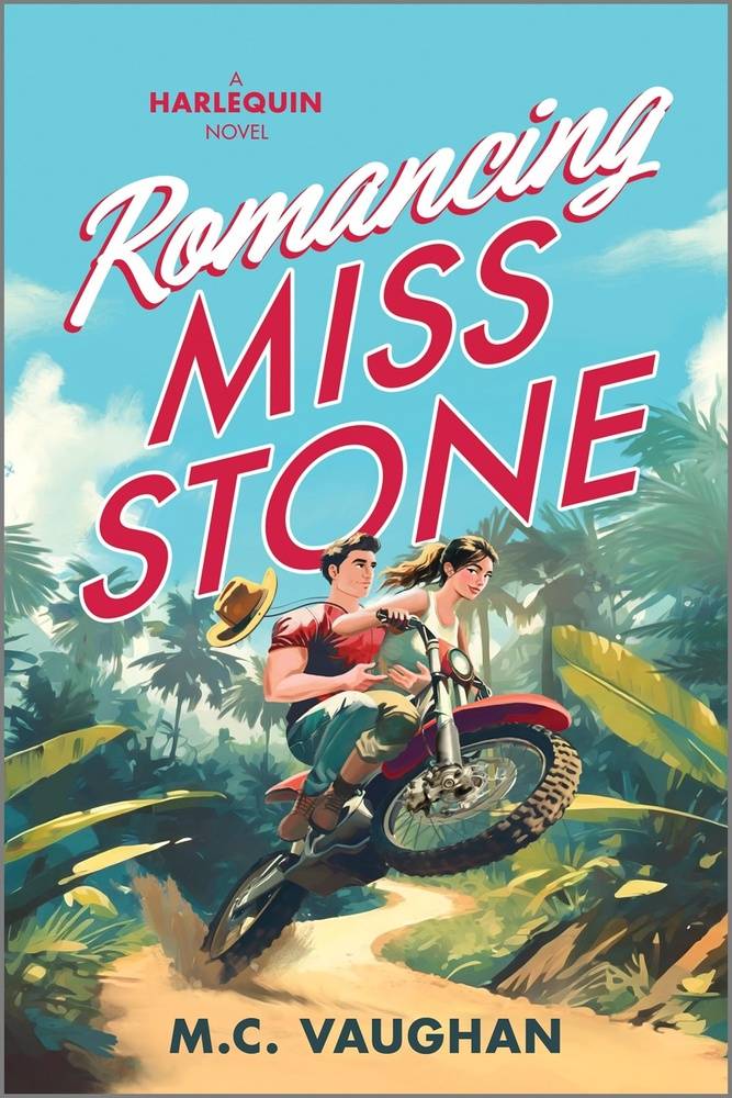 *Signed* Romancing Miss Stone by M. C. Vaughan