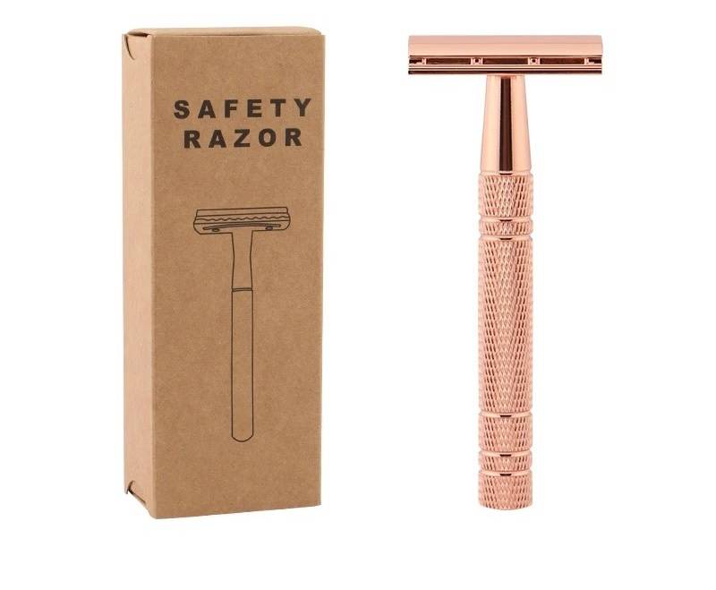 Rose Gold Safety Razor