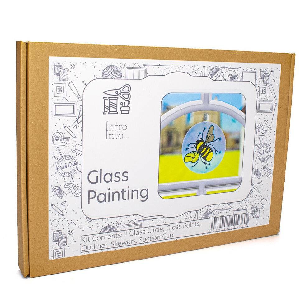 Glass painting kit from Peak Dale