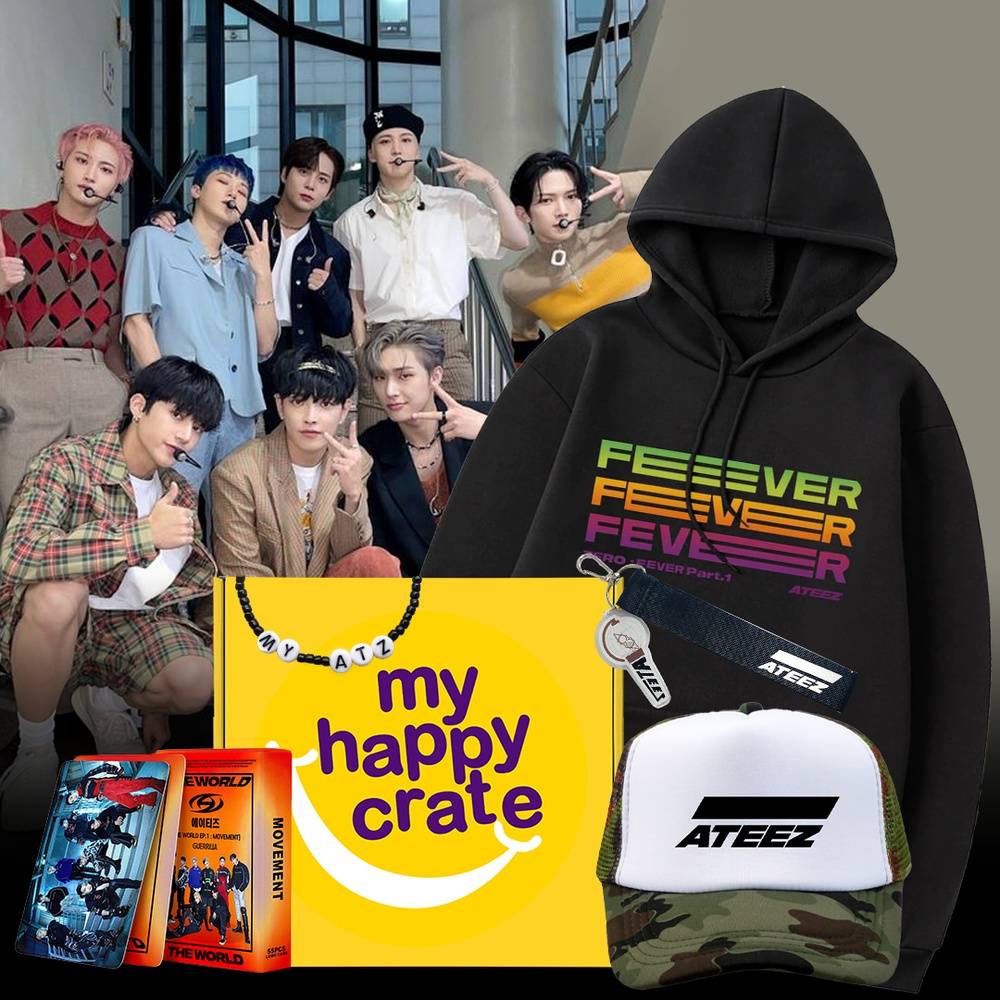 Ateez Crate Subscription (September 2022 Crate as first box)