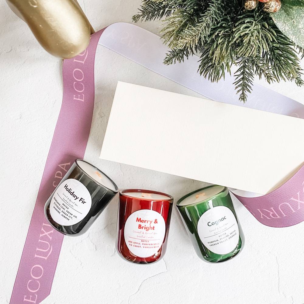 Luxe Candle Trio Gift Set - Christmas Edition