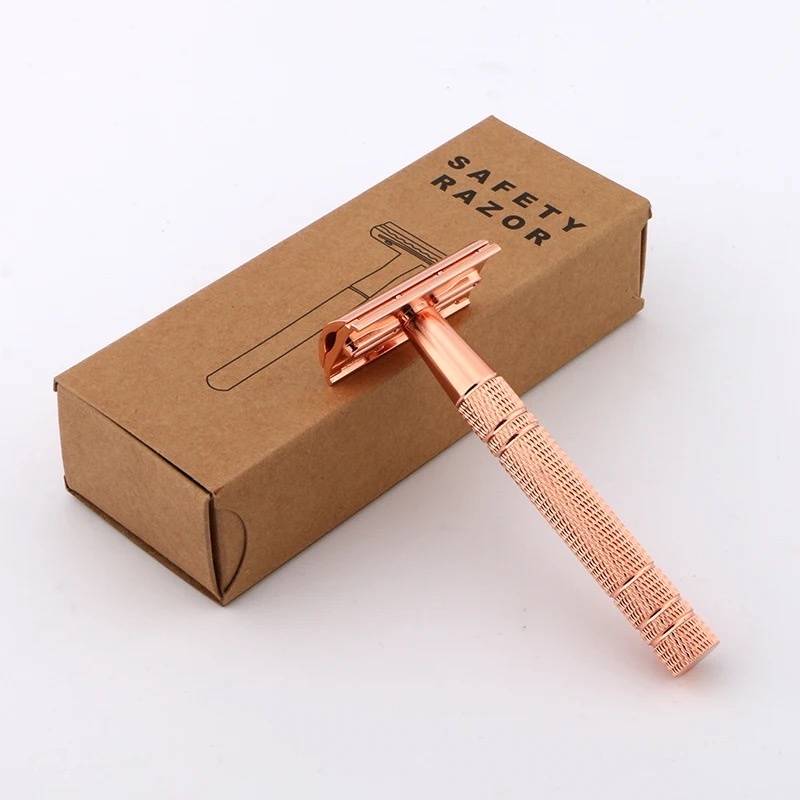 Rose Gold Safety Razor