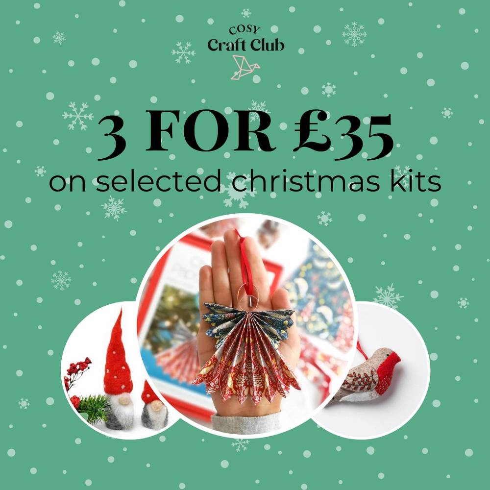 3 Christmas kits for £35!