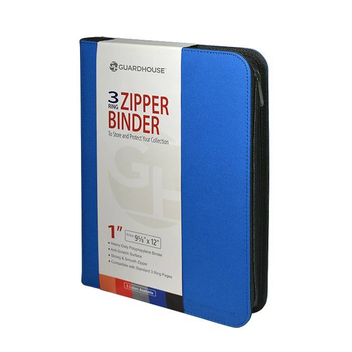 3 Ring Zipper Binder