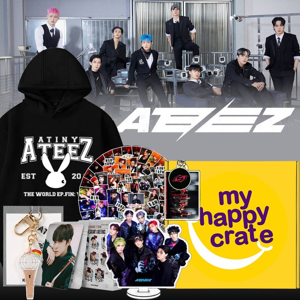 Ateez January 2024 Crate (One Time Purchase)