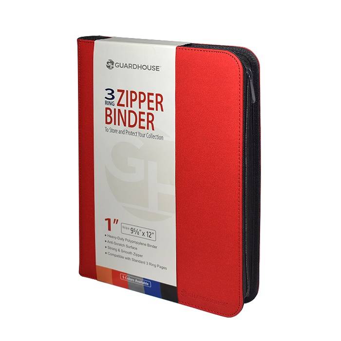 3 Ring Zipper Binder