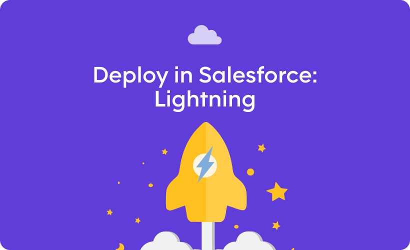 Deploy in Salesforce: Lightning
