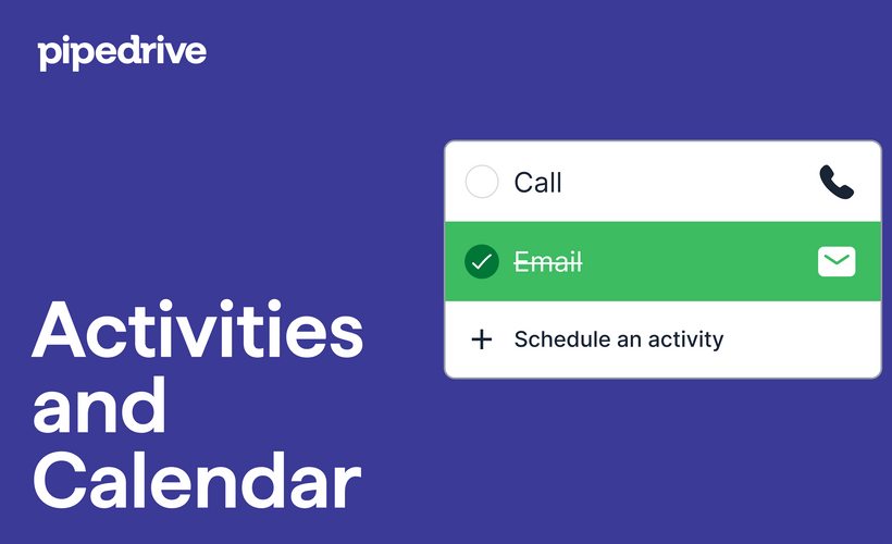 Activities and calendar
