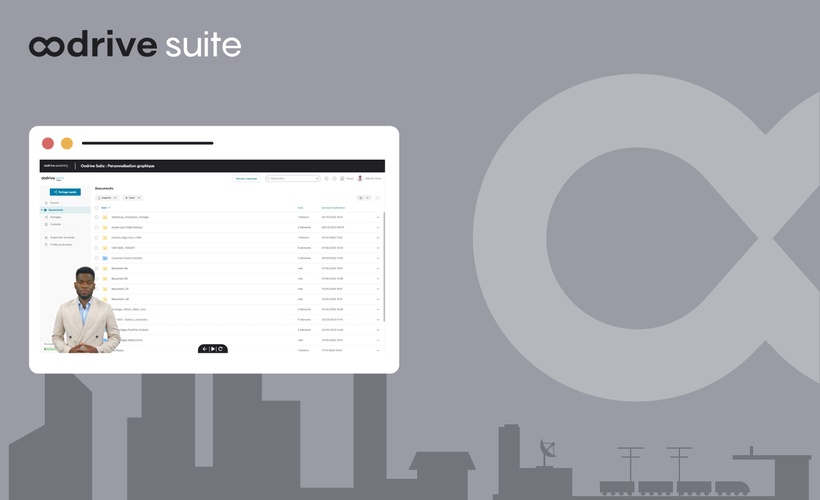 Oodrive Suite - Administration : Personnalisation graphique