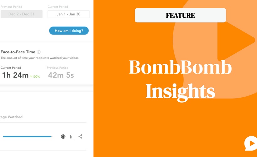 Feature: BombBomb Personal Insights