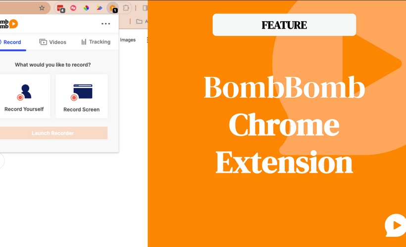 Feature: BombBomb Chrome Extension