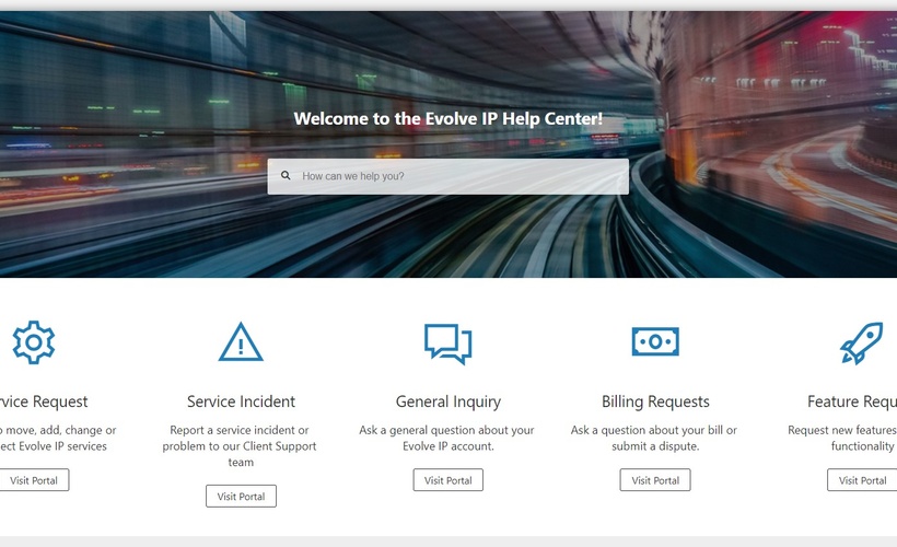 Evolve IP Help Center Training