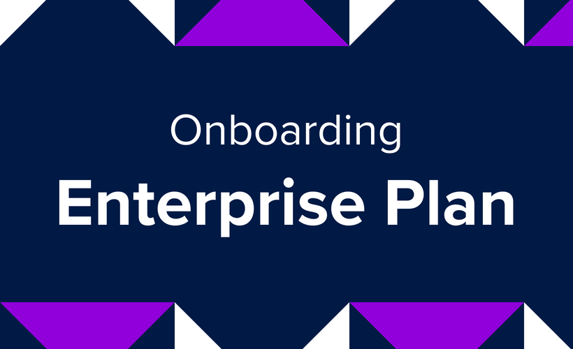 Onboarding Enterprise Plan