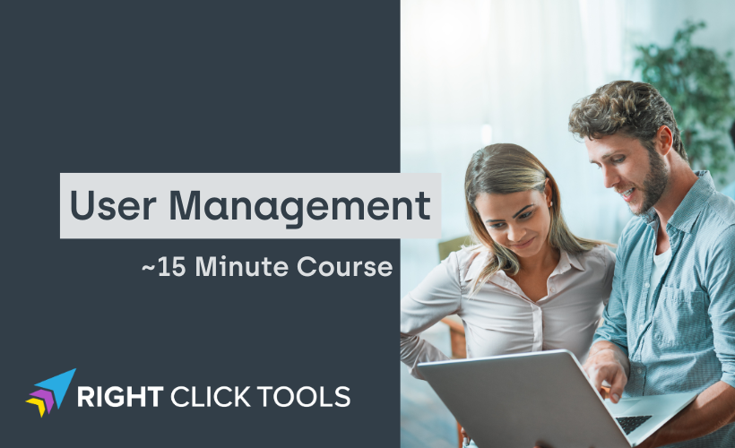 Right Click Tools User Management