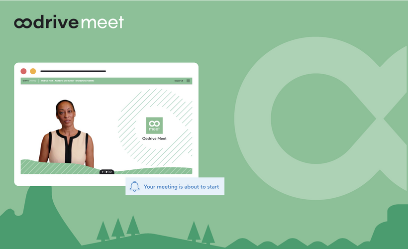 Oodrive Meet : Accéder à une réunion - Smartphone/Tablette
