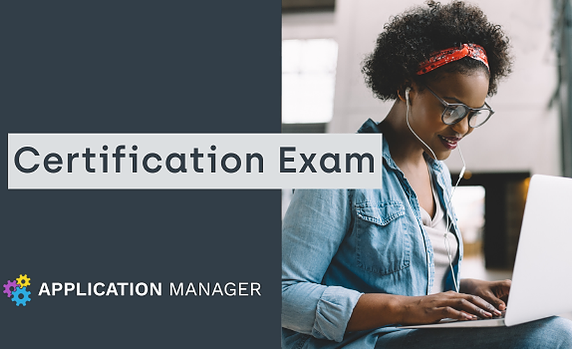 Application Manager Certification Exam