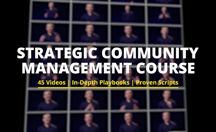 Strategic Community Management - 2024