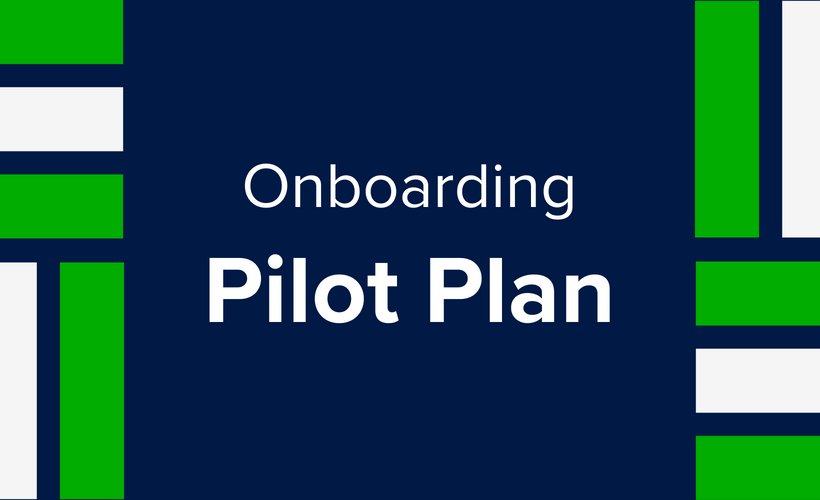 Onboarding Pilot Plan