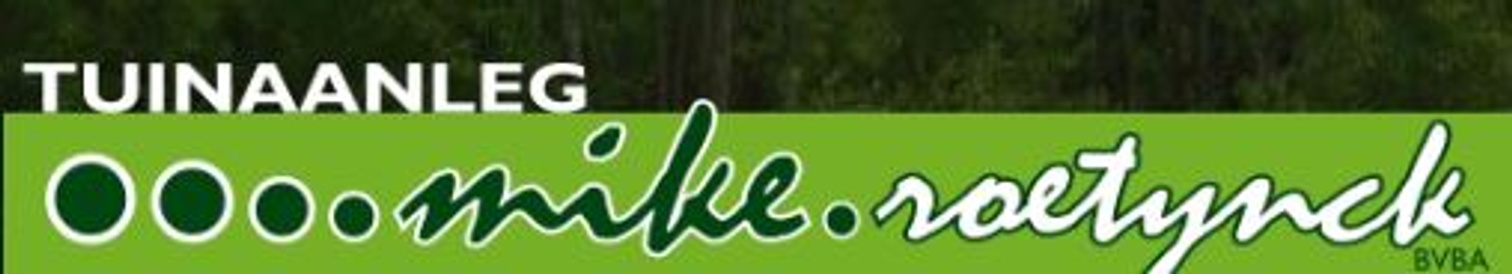 Tuinaanleg Mike Roetynck logo