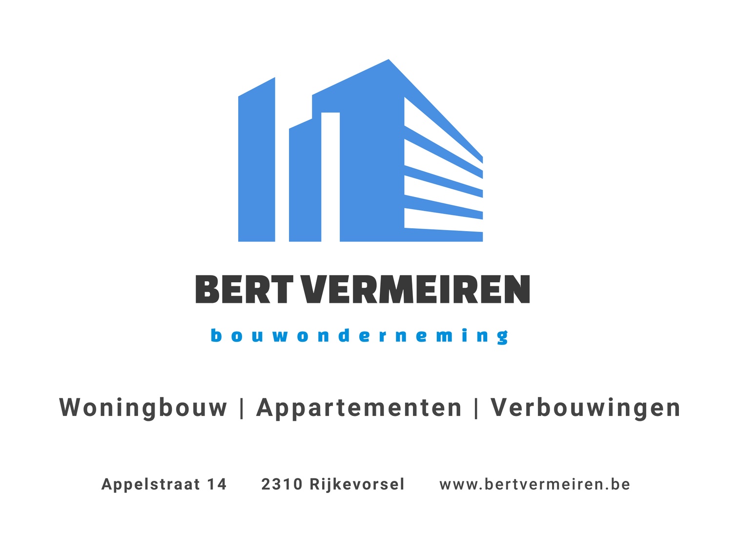 Bouwonderneming Bert Vermeiren logo